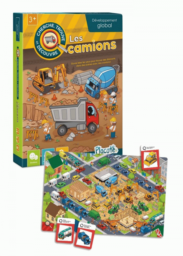 Cherche, trouve et découvre les camions