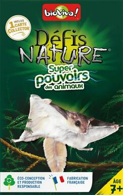 Cartes Défi Nature Supers pouvoirs des animaux