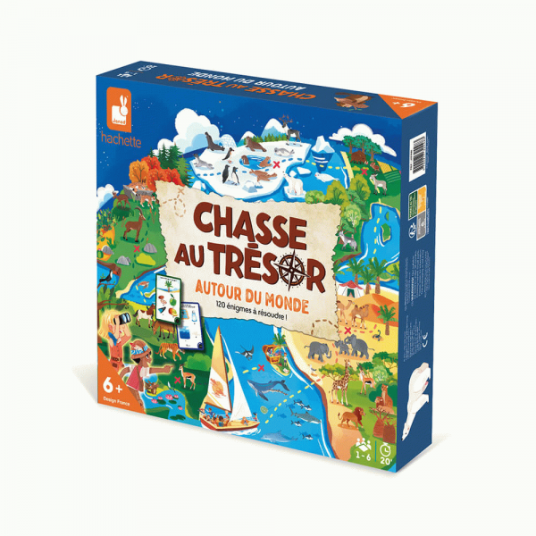 Chasse au trésor autour du monde