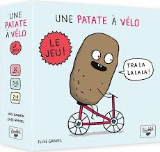Une patate a vélo