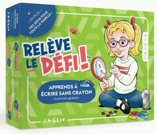 Écrire sans crayon - motricité globale