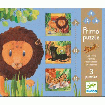 Primo Puzzle - Les félins