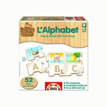 L'alphabet associe chaque lettre a son image