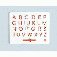 Alphabet majuscule magnetique