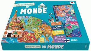 Carte du monde aimanté