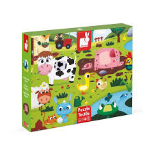 Puzzle Tactile - Les animaux de la ferme