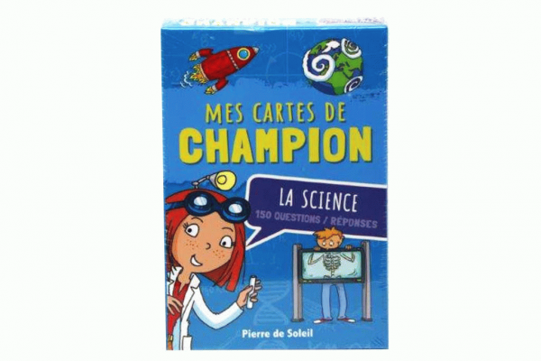 Mes cartes de champion La science