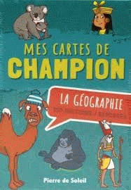 Mes cartes de champion la géographie